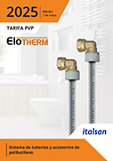 TARIFA TUBERÍAS POLIBUTILENO ELOTHERM Ir a TARIFA TUBERÍAS POLIBUTILENO ELOTHERM