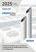 TARIFA TUBERÍAS PP-RCT SISTEMA NIRON COOL-PRO TARIFA TUBERÍAS PP-RCT SISTEMA NIRON COOL-PRO